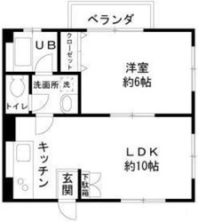 月岡マンションの物件間取画像